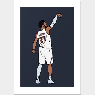 Jamal Murray Follow Through Posters and Art